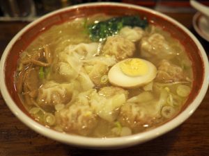 五反田の広州市場はワンタン麺が人気のラーメン屋